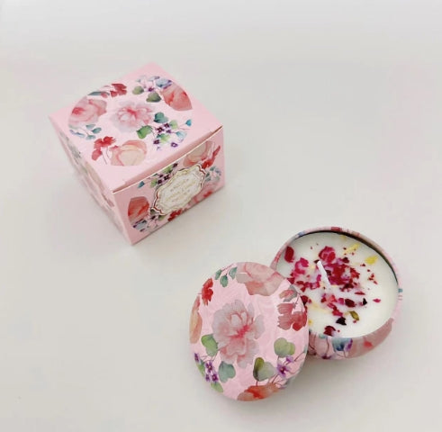 Orélia Maison™ — Bougie Parfumée aux Fleurs Séchées