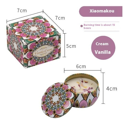 Orélia Maison™ — Bougie Parfumée aux Fleurs Séchées