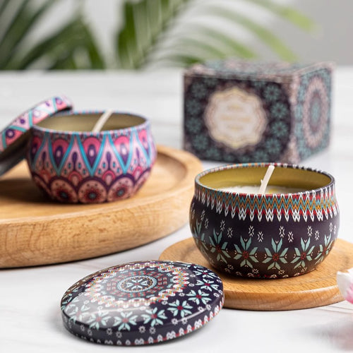 Orélia Maison™ — Bougie Parfumée aux Fleurs Séchées